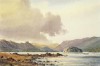 Derwentwater with cloud, Lakes (29.9 x 42.6 cms). Year 1990. Cat. no. 383. (The English Lake District)