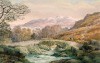 Ashness Bridge, Lakes (32.4 x 47 cms). Year 1991. Cat. no. 394. (The English Lake District)